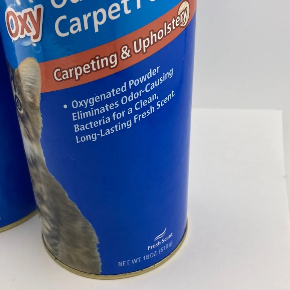 2) Shout Cats Oxy Odor Eliminating Carpet Powder Fresh Scent 18oz